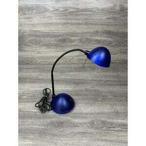 Vintage Tensor 90s Halogen Translucent Clear Gooseneck Adjustable Desk Lamp